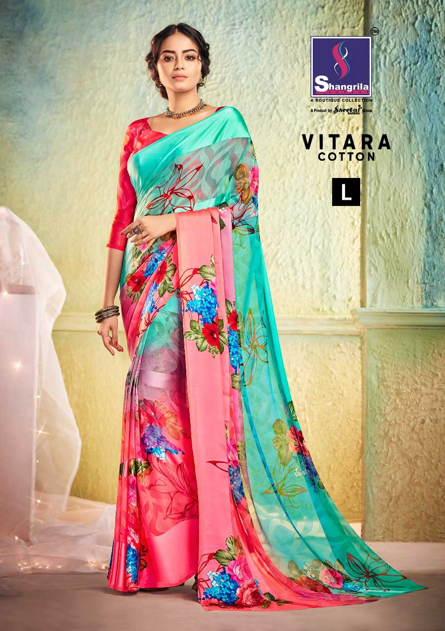 Shangrila Vitara Cotton Wedding Wear Cotton Sarees Shangrila Vitara Cotton Wedding Wear Cotton Sarees